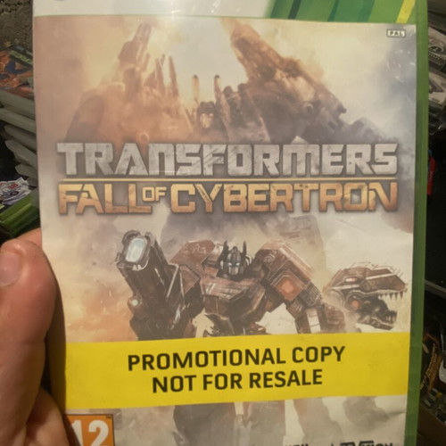 Transformers Fall of Cybertron Xbox 360 like new