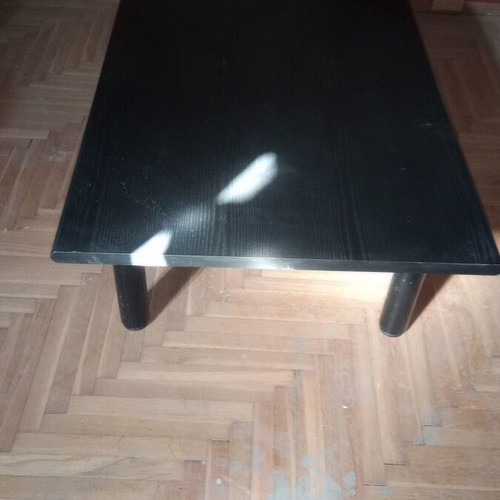 Neoset coffee table used, black, 130x70x40 cm