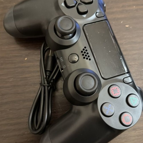 DualShock 4 wireless controller, black, compatible with Sony PlayStation 4