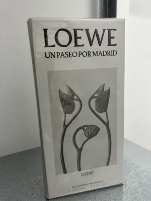 Loewe Un Paseo Por Madrid Doré 100ml Eau de Parfum new, sealed