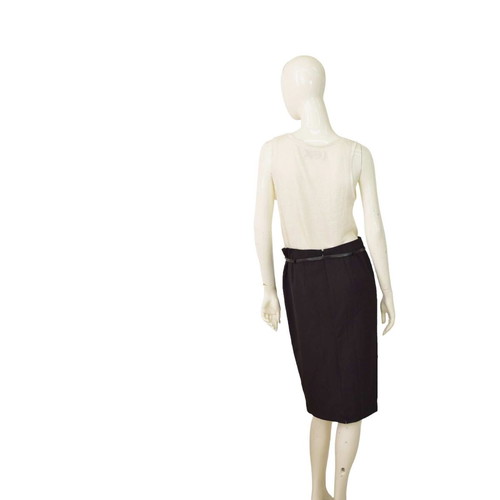 Express black belted pencil skirt size 8 used