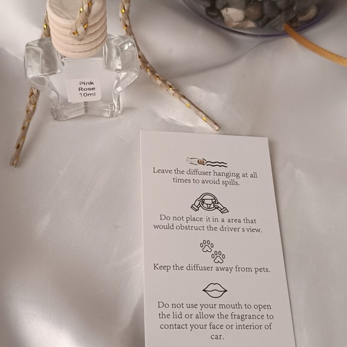 Teacher Gift with Aromatic Peony and Car Diffuser