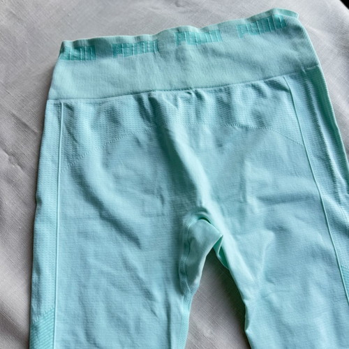 Puma Seamless Training Leggings, turquoise, size S fits XS
