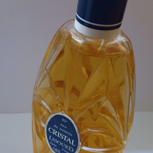 Vintage Lesourd Cristal Eau de toilette Splash 185 ml new