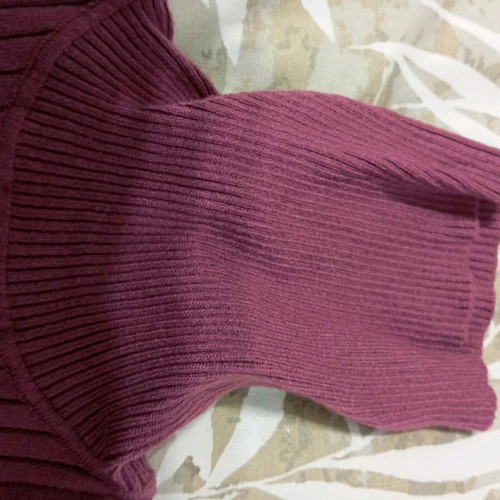 Purple turtleneck like new, size S