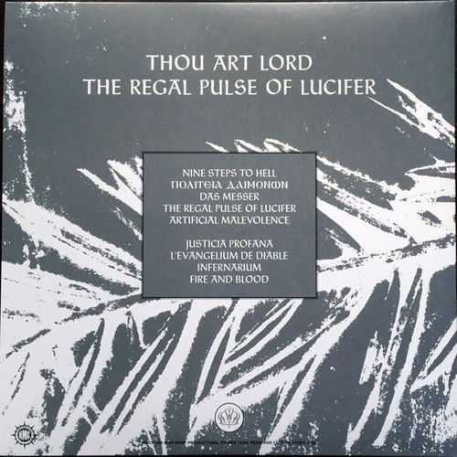 Thou Art Lord The Regal Pulse Of Lucifer vinyl used, metal