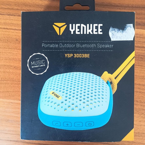 Yenkee YSP 3003BE Portable Waterproof Bluetooth Speaker new