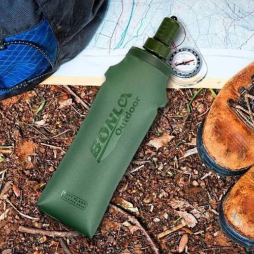 Bonlex 500ml TPU Folding Soft Flask Water Bottle new