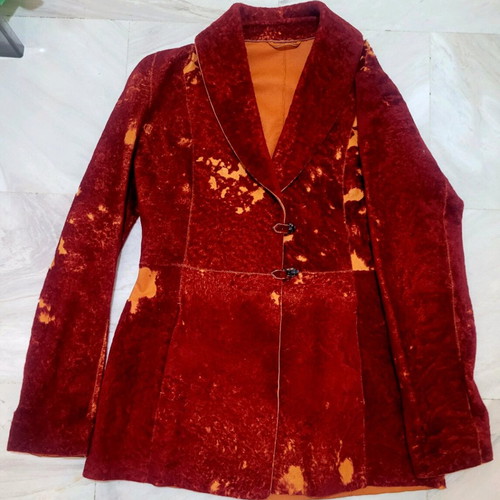 LaMatta lamb coat like new, multicolored, size S