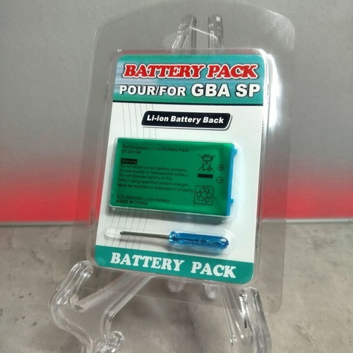 Gameboy Advance SP Battery 850mAh Li-lon new