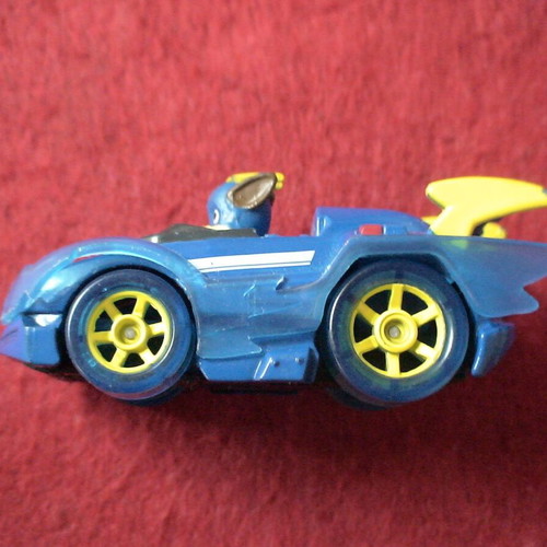 Nickelodeon PAW Patrol chase vehicle used, blue dog, metal toy car