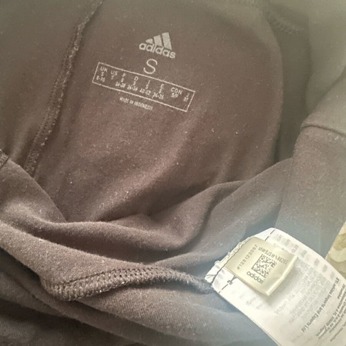 Adidas leggings used, elastic, size S