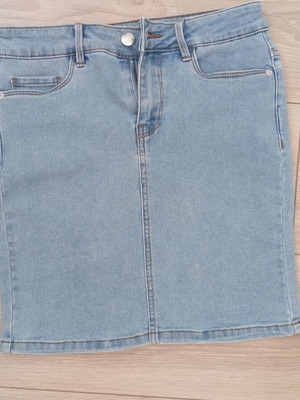 Vero Moda jean skirt size XS 34 like new, blue