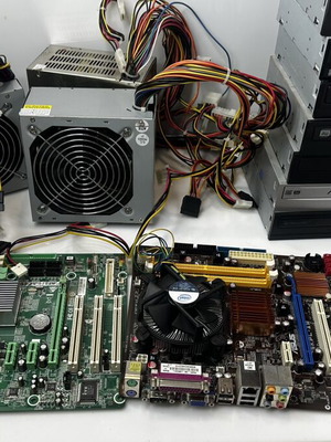 Old computer parts used, set