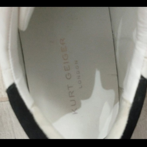Kurt Geiger sneakers like new, size 44, black and white