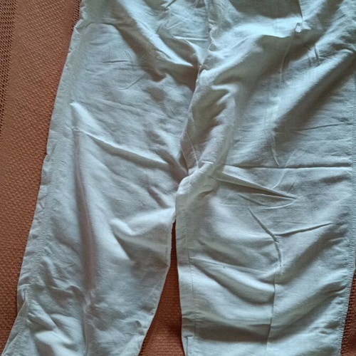 Levi's linen pants like new, one size, white