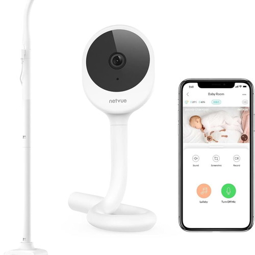 Netvue Baby Monitor 1080P with Night Vision and Two-Way Audio