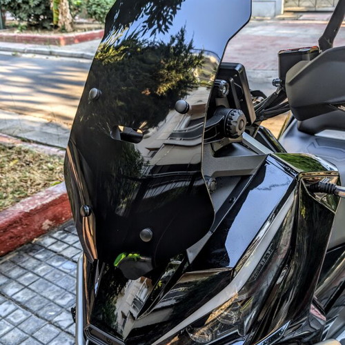 Custom Acrylic Windshield 368g Black or Tinted made to order