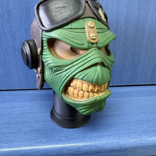 Eddie Aces High Iron Maiden 3D printed hand-painted bust new