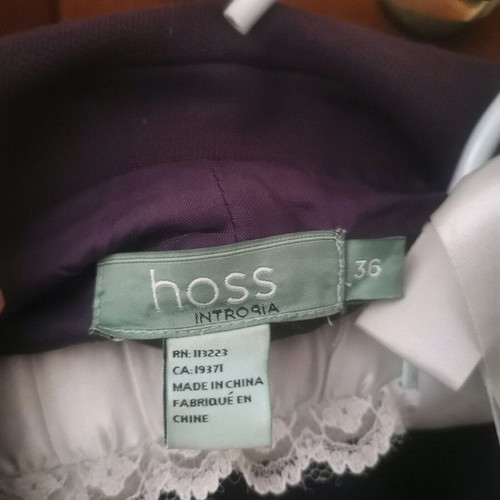 Hoss Intropia women's coat purple like new