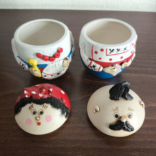 Kitchen decorations from Ukraine like new with spice storage