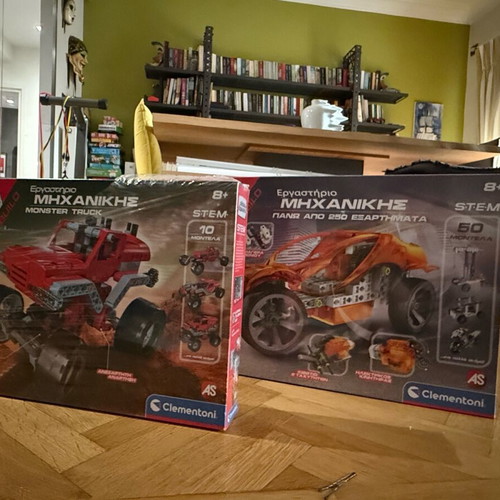 STEM educational toys new, two scientific mechanical sets