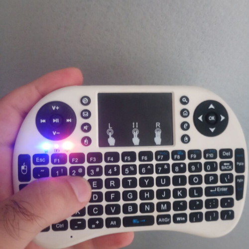 Wireless Bluetooth keyboard with touchpad