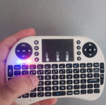 Wireless Bluetooth keyboard with touchpad