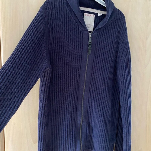 Esprit navy blue cardigan size M like new