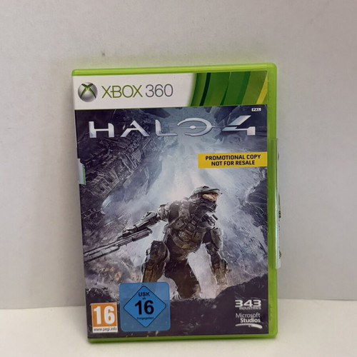 Halo 4 Xbox 360 promotional copy used