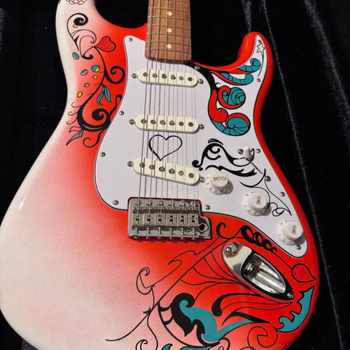 Fender Stratocaster Jimi Hendrix Monterey electric guitar like new with hard case