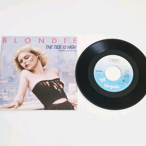 Blondie The Tide Is High 7" vinyl single like new, 1980 German edition