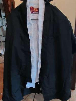 Iaido Iagi uniform like new, durable Tetron fabric 1.70cm