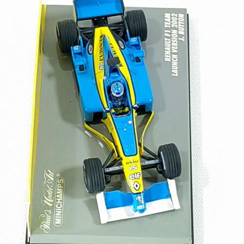 Renault F1 Launch Version 2002 Jenson Button 1:43 Minichamps