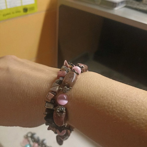 Beaded bracelets used, pack of 4 pieces