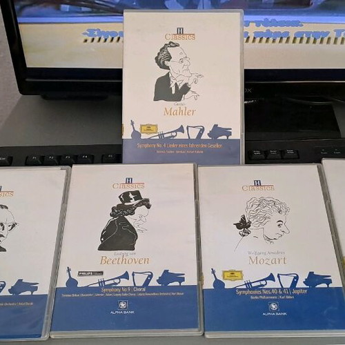 Classical music DVD pack of 5 like new