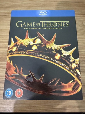 Game of Thrones Season 2 Blu-ray like new with English subtitles