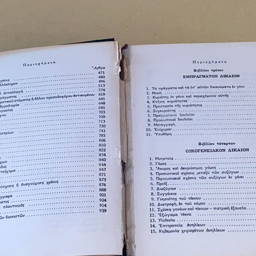 Civil Code and Its Introductory Law used, Kostas Beis 1980