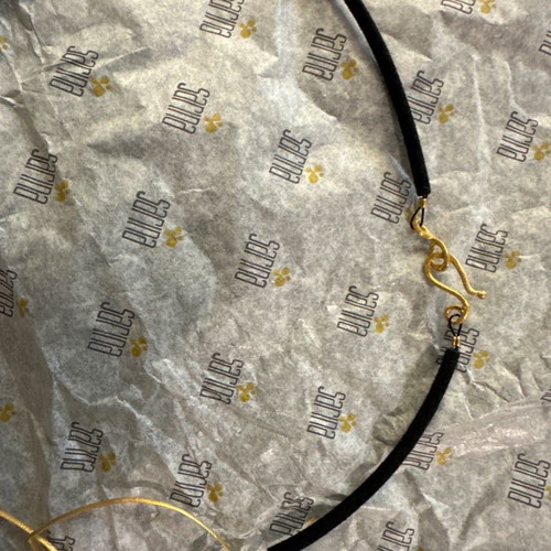Sarina Necklace New With Suede Cord Silver 925