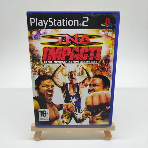 TNA Impact! Playstation 2 PS2 used, complete and functional