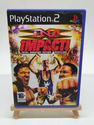 TNA Impact! Playstation 2 PS2 used, complete and functional