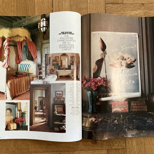 Elle Decoration magazines, 4 issues, French and Italian