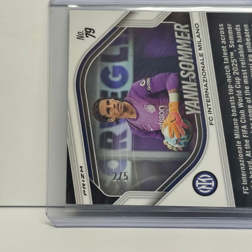 Yann Sommer FC Internazionale Milano Panini Prizm card like new