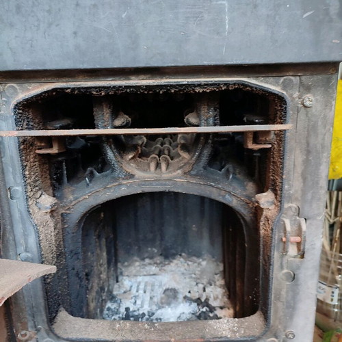 Demrad Solitechplus 6F wood boiler used, cast iron 38-53 kW
