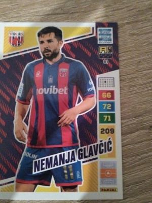 Panini FIFA 365 base card Nemanja Glavčić new