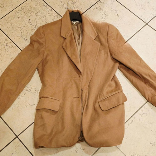 Wool Cashmere Max Dine jacket used, beige, size M/L