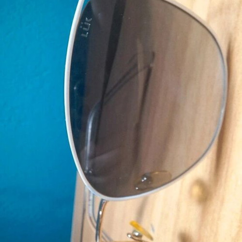 Mati Mati Lük sunglasses like new, white and brown