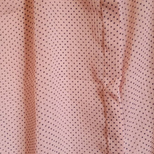 Women's shirt with transparency like new, black and pink, size S