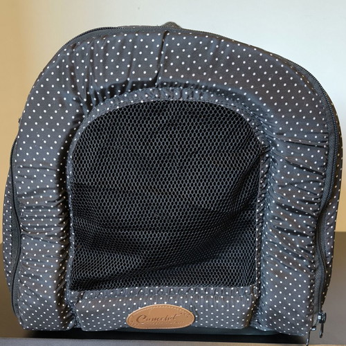 Pet Carrier 40x32x30cm like new, black