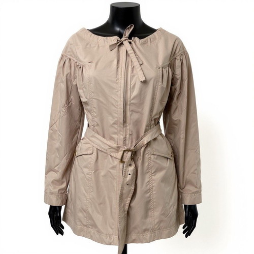 Roccobarocco womens raincoat new, size M, beige